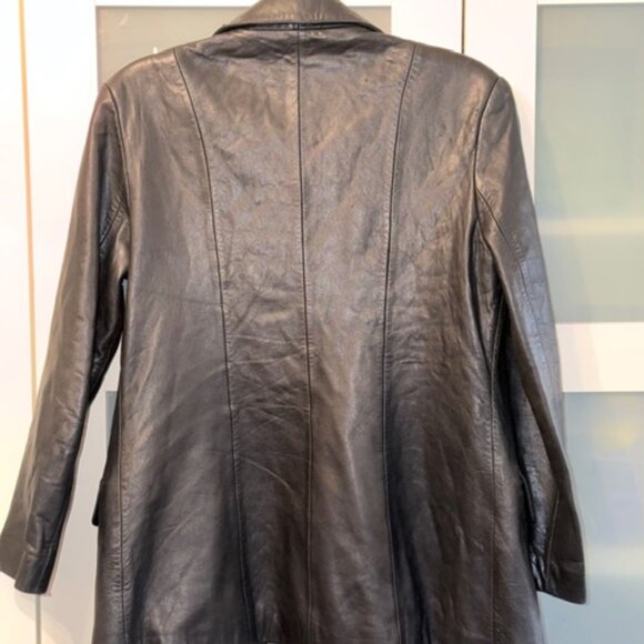 Soft Leather Jacket/Blazer by Ambition, NY, Black, Size Small - Picture 3 of 3